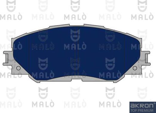 AKRON-MALÒ 1051023 - Гальмівні колодки, дискові гальма autocars.com.ua