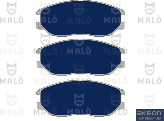 AKRON-MALÒ 1051045 - Гальмівні колодки, дискові гальма autocars.com.ua