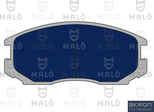AKRON-MALÒ 1051051 - Гальмівні колодки, дискові гальма autocars.com.ua