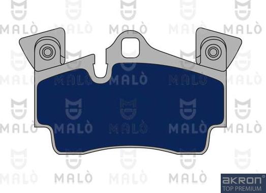 AKRON-MALÒ 1051081 - Гальмівні колодки, дискові гальма autocars.com.ua