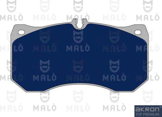 AKRON-MALÒ 1051128 - Гальмівні колодки, дискові гальма autocars.com.ua