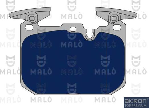 AKRON-MALÒ 1051131 - Гальмівні колодки, дискові гальма autocars.com.ua