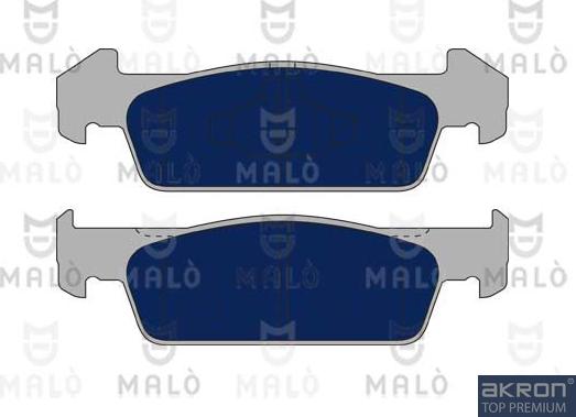 AKRON-MALÒ 1051147 - Гальмівні колодки, дискові гальма autocars.com.ua