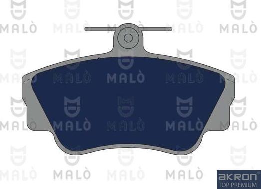 AKRON-MALÒ 1051205 - Гальмівні колодки, дискові гальма autocars.com.ua
