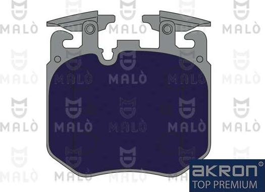 AKRON-MALÒ 1051364 - Гальмівні колодки, дискові гальма autocars.com.ua