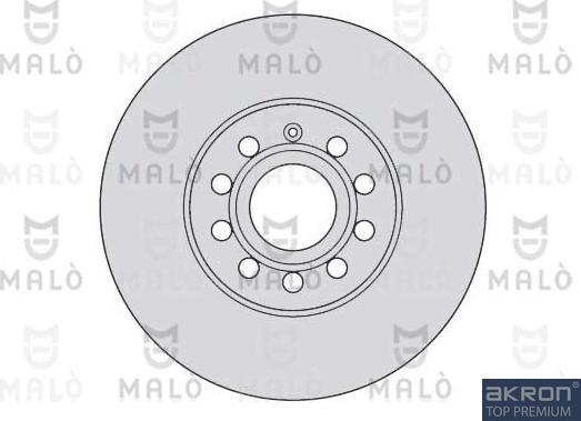 AKRON-MALÒ 1110211 - Гальмівний диск autocars.com.ua