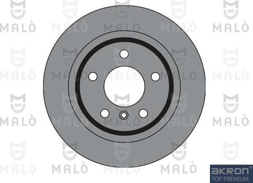 AKRON-MALÒ 1110247 - Гальмівний диск autocars.com.ua