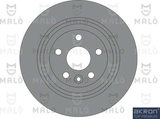 AKRON-MALÒ 1110379 - Гальмівний диск autocars.com.ua
