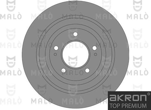 AKRON-MALÒ 1110518 - Гальмівний диск autocars.com.ua