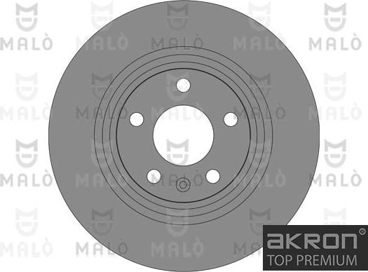 AKRON-MALÒ 1110529 - Гальмівний диск autocars.com.ua