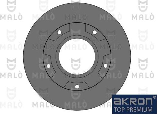 AKRON-MALÒ 1110567 - Гальмівний диск autocars.com.ua
