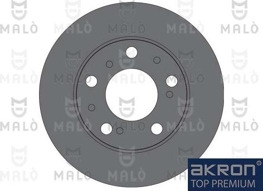 AKRON-MALÒ 1110571 - Гальмівний диск autocars.com.ua