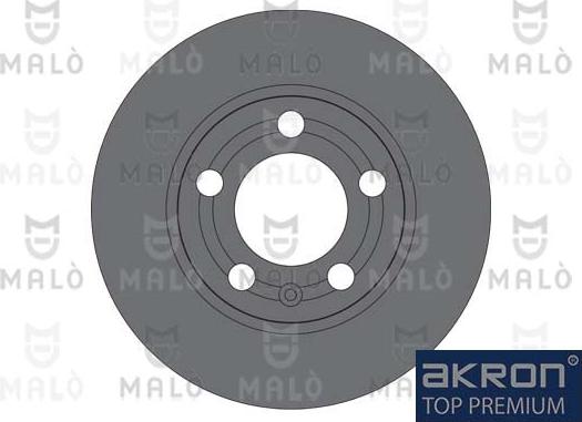 AKRON-MALÒ 1110631 - Гальмівний диск autocars.com.ua