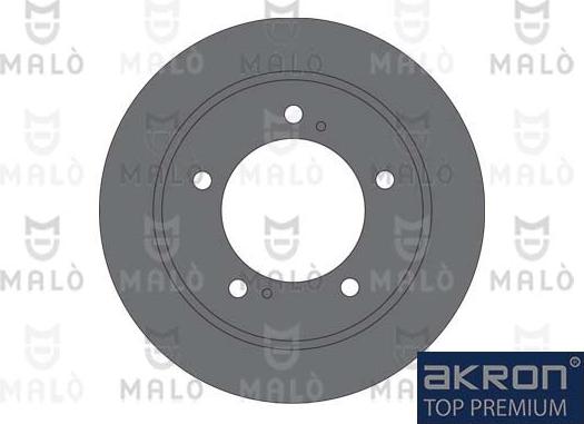 AKRON-MALÒ 1110638 - Гальмівний диск autocars.com.ua