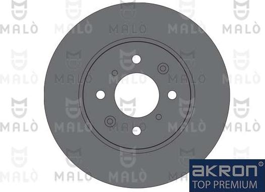 AKRON-MALÒ 1110648 - Гальмівний диск autocars.com.ua