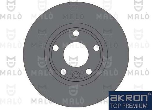 AKRON-MALÒ 1110671 - Гальмівний диск autocars.com.ua