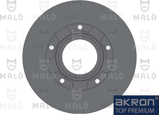 AKRON-MALÒ 1110682 - Гальмівний диск autocars.com.ua