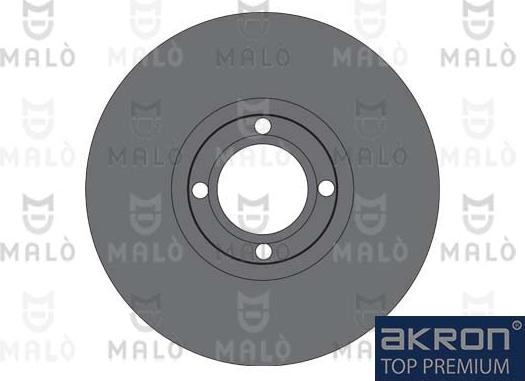 AKRON-MALÒ 1110690 - Гальмівний диск autocars.com.ua