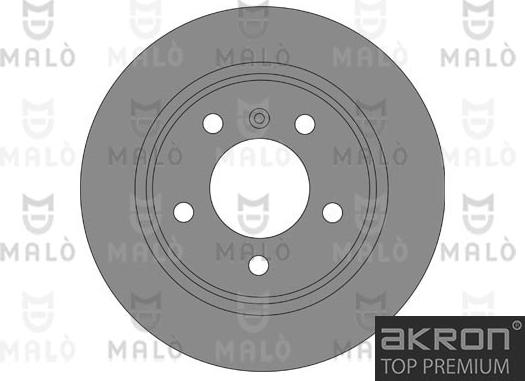 AKRON-MALÒ 1110691 - Гальмівний диск autocars.com.ua