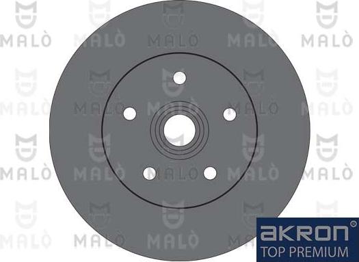 AKRON-MALÒ 1110707 - Гальмівний диск autocars.com.ua