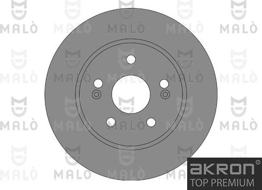 AKRON-MALÒ 1110747 - Гальмівний диск autocars.com.ua