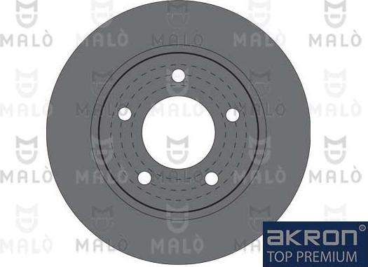 AKRON-MALÒ 1110762 - Гальмівний диск autocars.com.ua