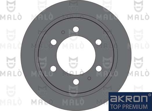 AKRON-MALÒ 1110769 - Гальмівний диск autocars.com.ua