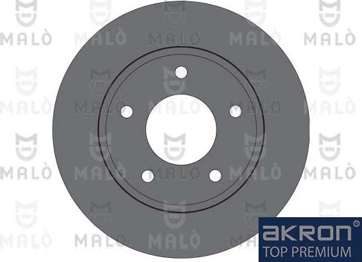 AKRON-MALÒ 1110806 - Гальмівний диск autocars.com.ua