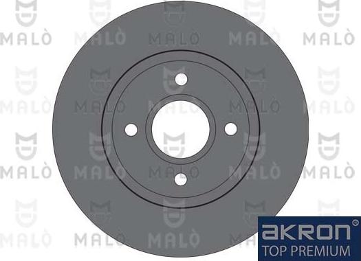 AKRON-MALÒ 1110820 - Гальмівний диск autocars.com.ua