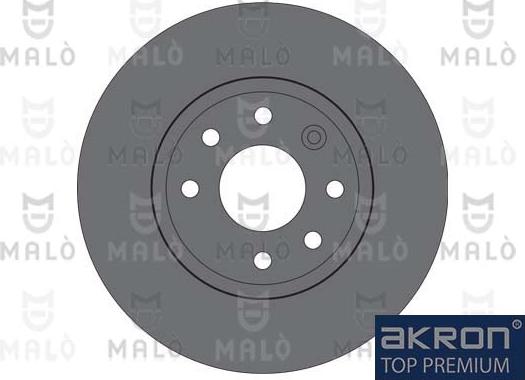 AKRON-MALÒ 1110833 - Гальмівний диск autocars.com.ua