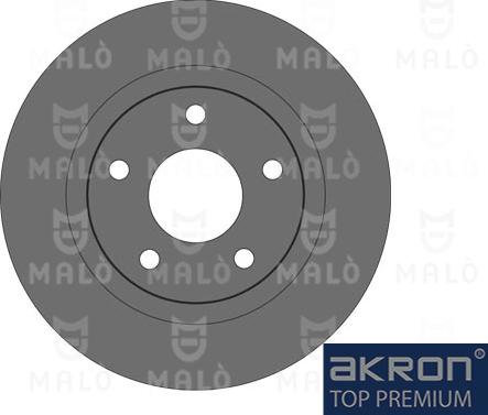 AKRON-MALÒ 1110844 - Гальмівний диск autocars.com.ua