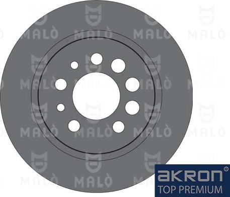 AKRON-MALÒ 1110858 - Гальмівний диск autocars.com.ua