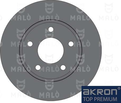 AKRON-MALÒ 1110869 - Гальмівний диск autocars.com.ua