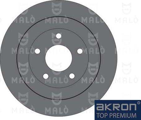 AKRON-MALÒ 1110870 - Гальмівний диск autocars.com.ua