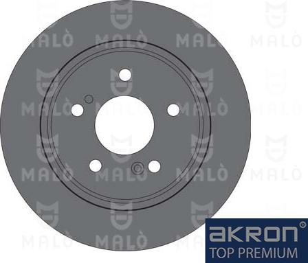 AKRON-MALÒ 1110876 - Гальмівний диск autocars.com.ua