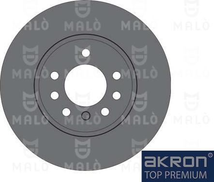AKRON-MALÒ 1110895 - Гальмівний диск autocars.com.ua