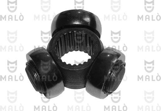 AKRON-MALÒ 121002 - Муфта з шипами, приводний вал autocars.com.ua