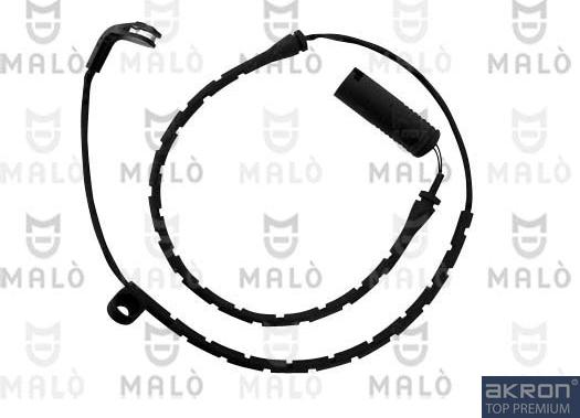 AKRON-MALÒ 124002 - Сигналізатор, знос гальмівних колодок autocars.com.ua