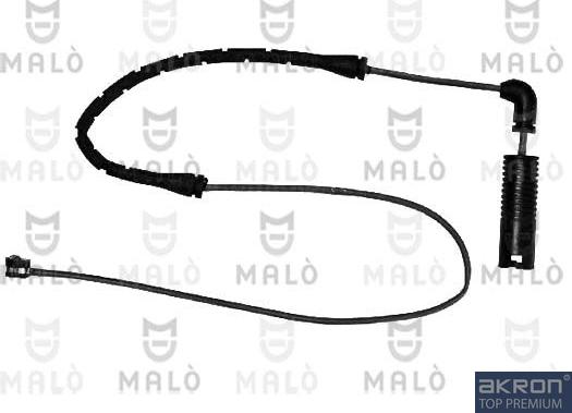 AKRON-MALÒ 124012 - Сигналізатор, знос гальмівних колодок autocars.com.ua