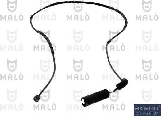 AKRON-MALÒ 124013 - Сигналізатор, знос гальмівних колодок autocars.com.ua