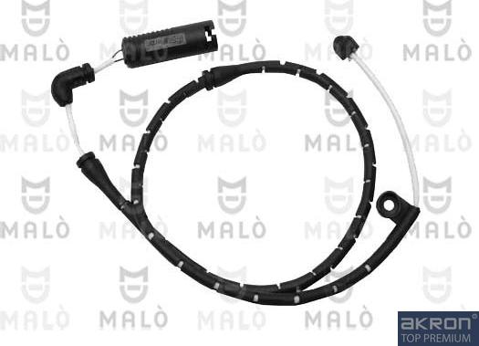 AKRON-MALÒ 124015 - Сигналізатор, знос гальмівних колодок autocars.com.ua