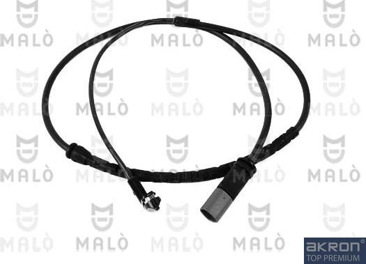 AKRON-MALÒ 124023 - Сигналізатор, знос гальмівних колодок autocars.com.ua