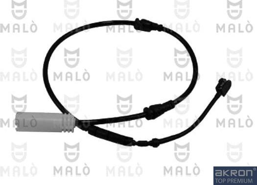 AKRON-MALÒ 124030 - Сигналізатор, знос гальмівних колодок autocars.com.ua