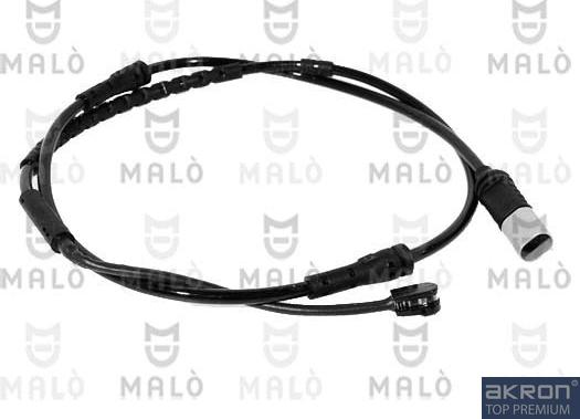 AKRON-MALÒ 124034 - Сигналізатор, знос гальмівних колодок autocars.com.ua