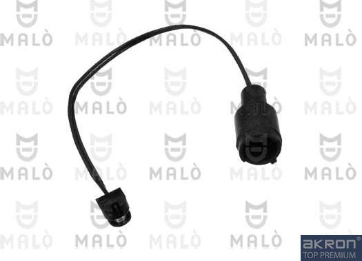 AKRON-MALÒ 124040 - Сигналізатор, знос гальмівних колодок autocars.com.ua