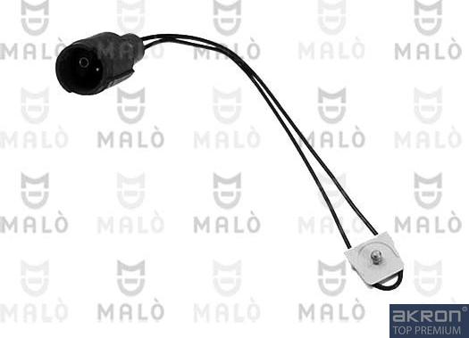 AKRON-MALÒ 124041 - Сигналізатор, знос гальмівних колодок autocars.com.ua