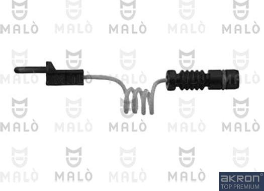AKRON-MALÒ 124058 - Сигналізатор, знос гальмівних колодок autocars.com.ua