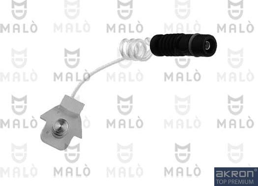 AKRON-MALÒ 124061 - Сигналізатор, знос гальмівних колодок autocars.com.ua