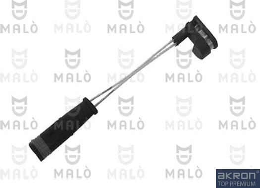 AKRON-MALÒ 124062 - Сигналізатор, знос гальмівних колодок autocars.com.ua