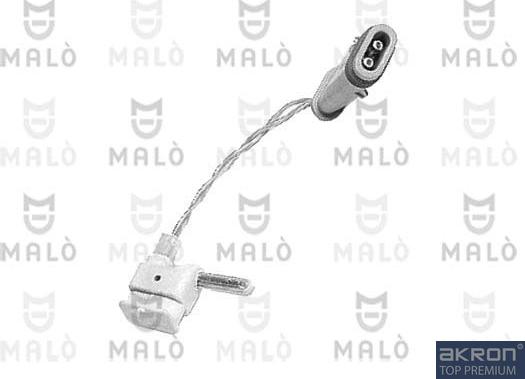 AKRON-MALÒ 124064 - Сигналізатор, знос гальмівних колодок autocars.com.ua